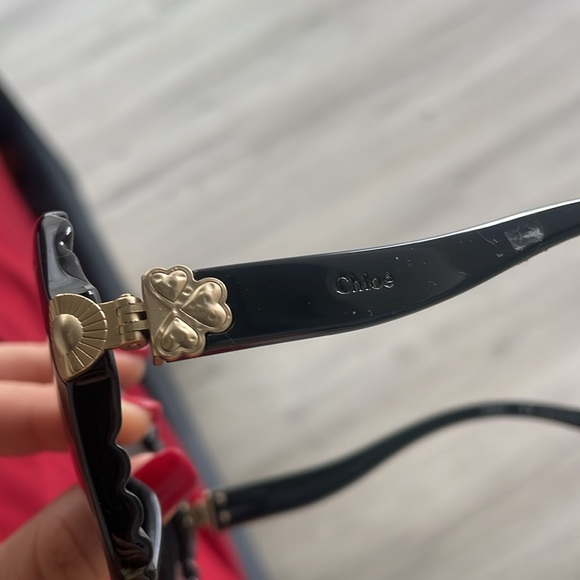 Chloe clover oversized sunglasses - Picture 7 of 12